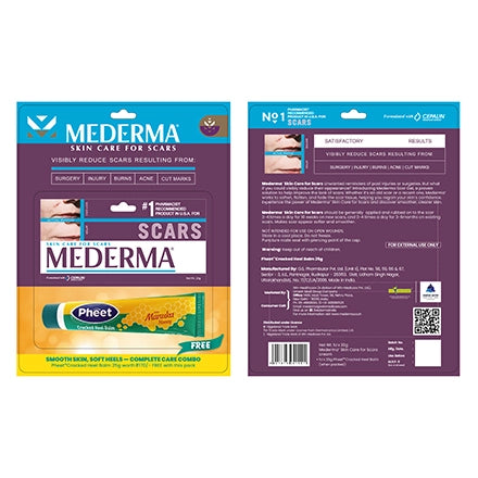 Mederma® Scar Gel (20gm) – Get a Free Pheet Cracked Heel Balm (25gm)!