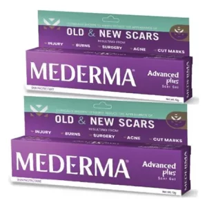 MEDERMA Advance Plus Scar Removal Gel (Combo) Pack of 2  (20 g)