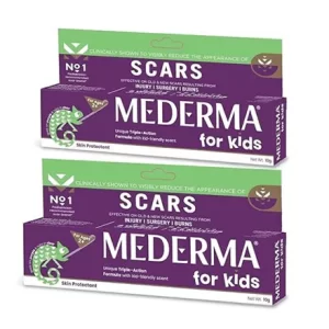 Mederma Kids Scar Treatment Gel | Kid-Friendly | 2-12 Years Age | Scar Removal Gel for Kids & Babies | Cut, Burn & Surgery Scar Removal | 10g Pack of 2