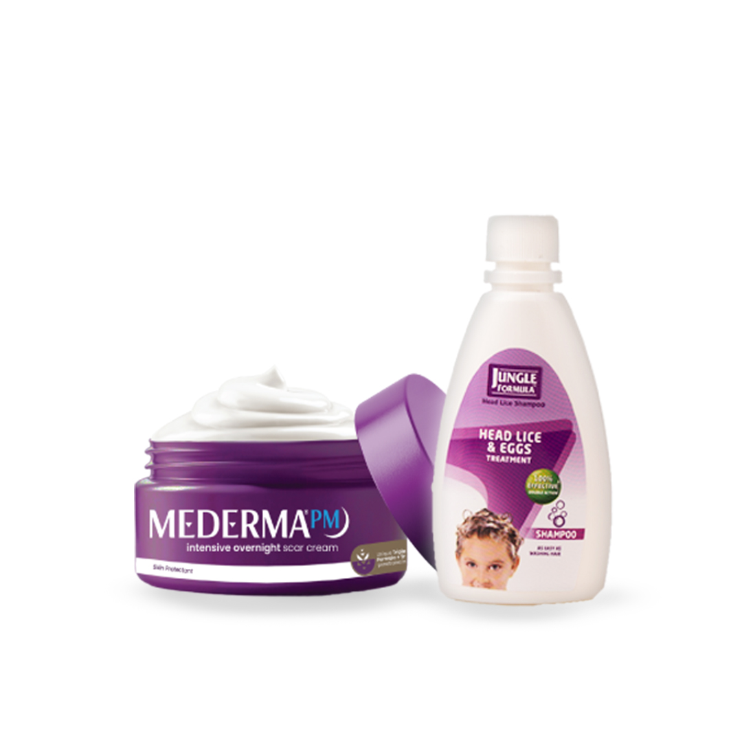 Mederma PM 10gm + JF Head Lice 25g